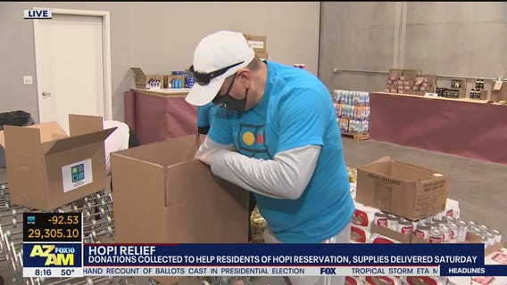Donation drive held to benefit Hopi Nation residents amid COVID-19