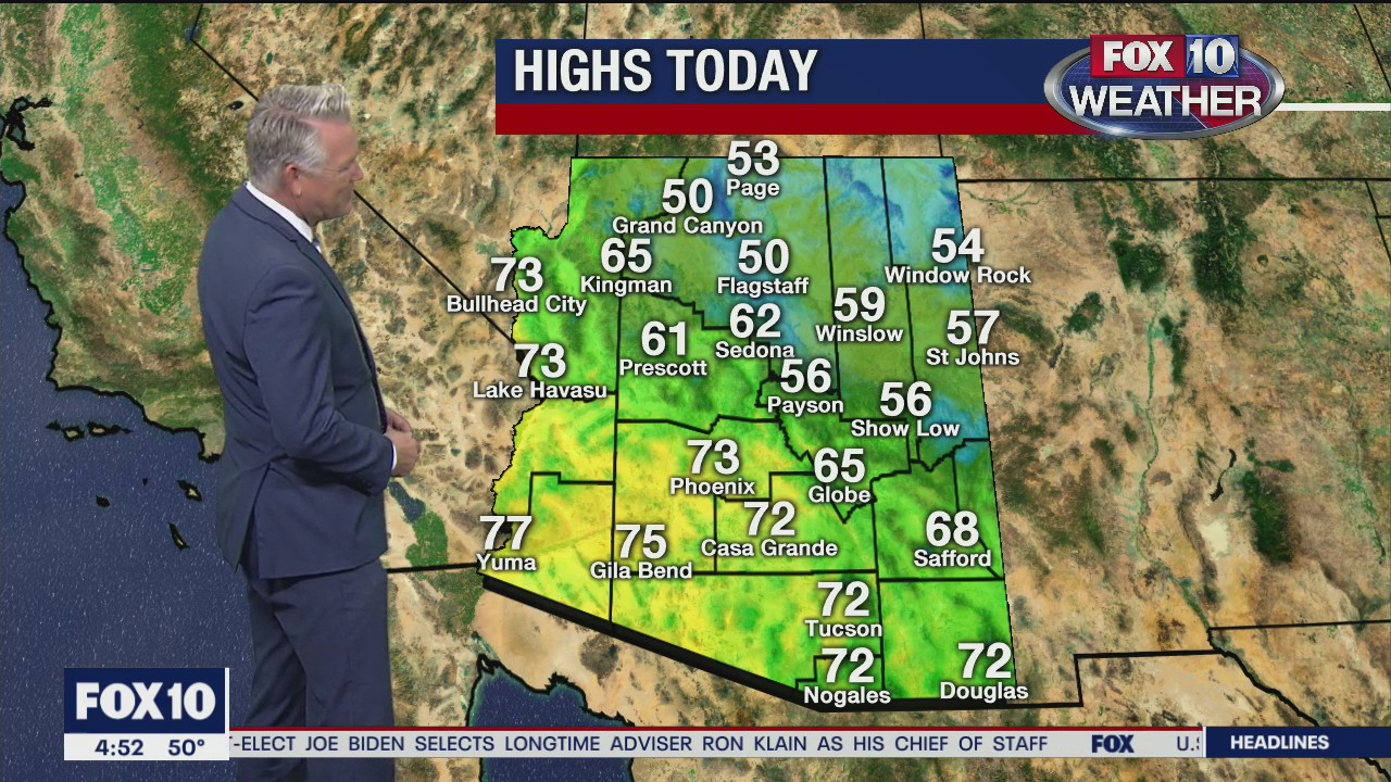 Morning Weather Forecast - 11/12/20