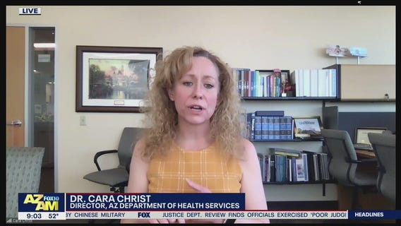 AZDHS Director Dr. Cara Christ addresses rising COVID-19 cases in Arizona