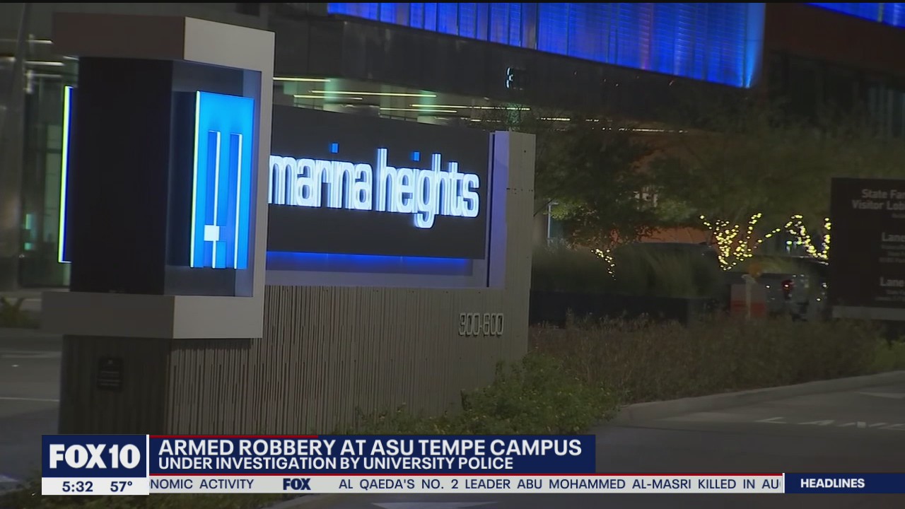 Police investigating armed robbery at ASU Tempe campus