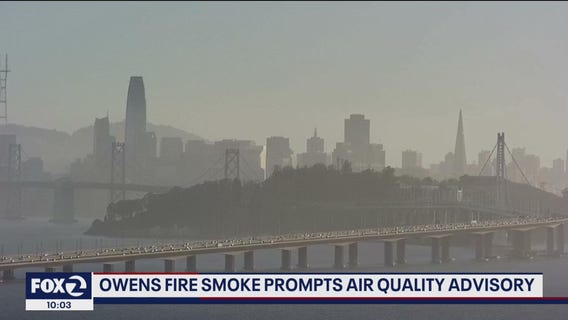 Owens fire in Mendocino County harms Bay Area air quality