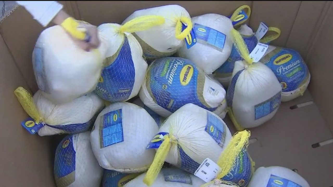 St. Mary's collects over 2,000 turkeys; food bank still needs 1,100 more