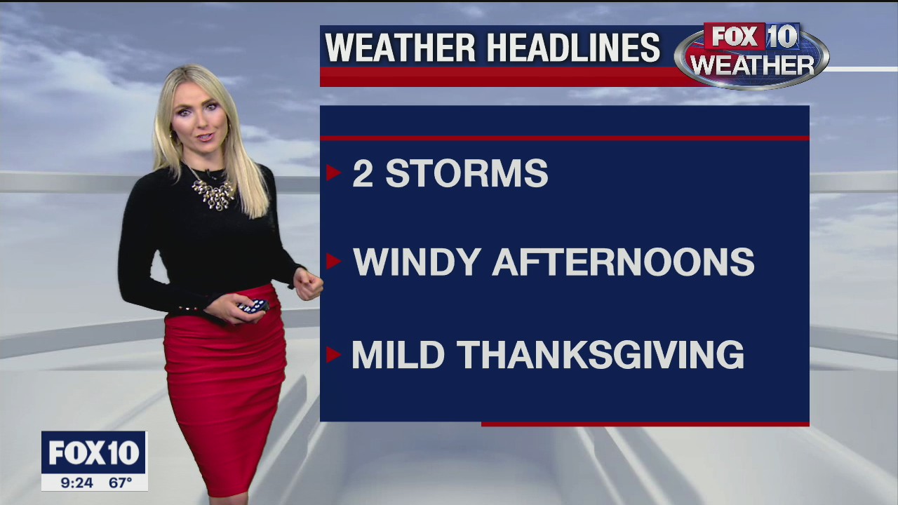9 p.m. Weather Forecast - 11/23/20