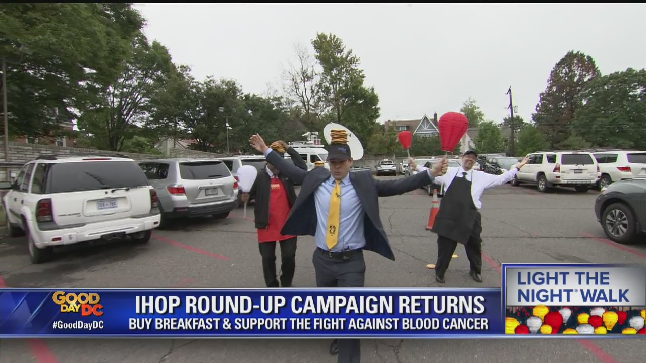 FOX 5 DC Cares: IHOP Pancake race to raise LLS awareness