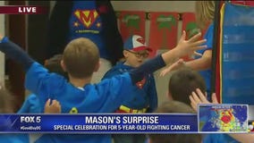 FOX 5 DC CARES: Mason's classmates show support with special surprise for 5-year-old fighting cancer