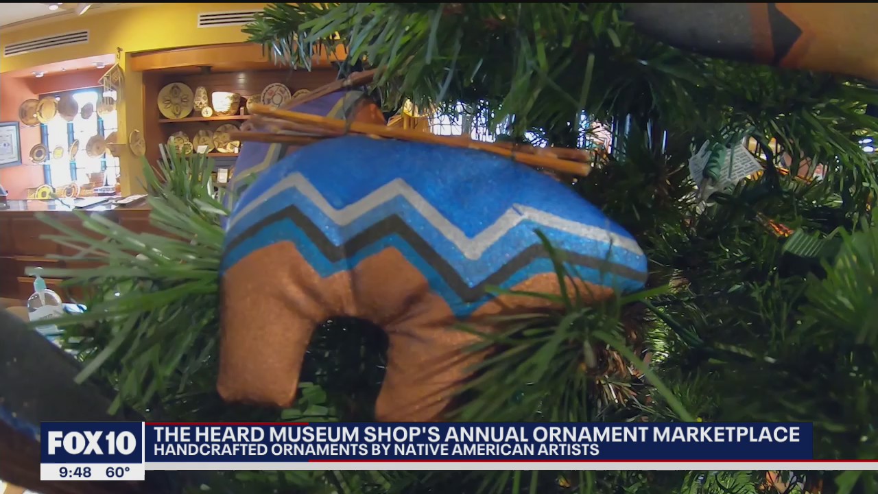 One-of-a-kind ornaments on display at the Heard Museum