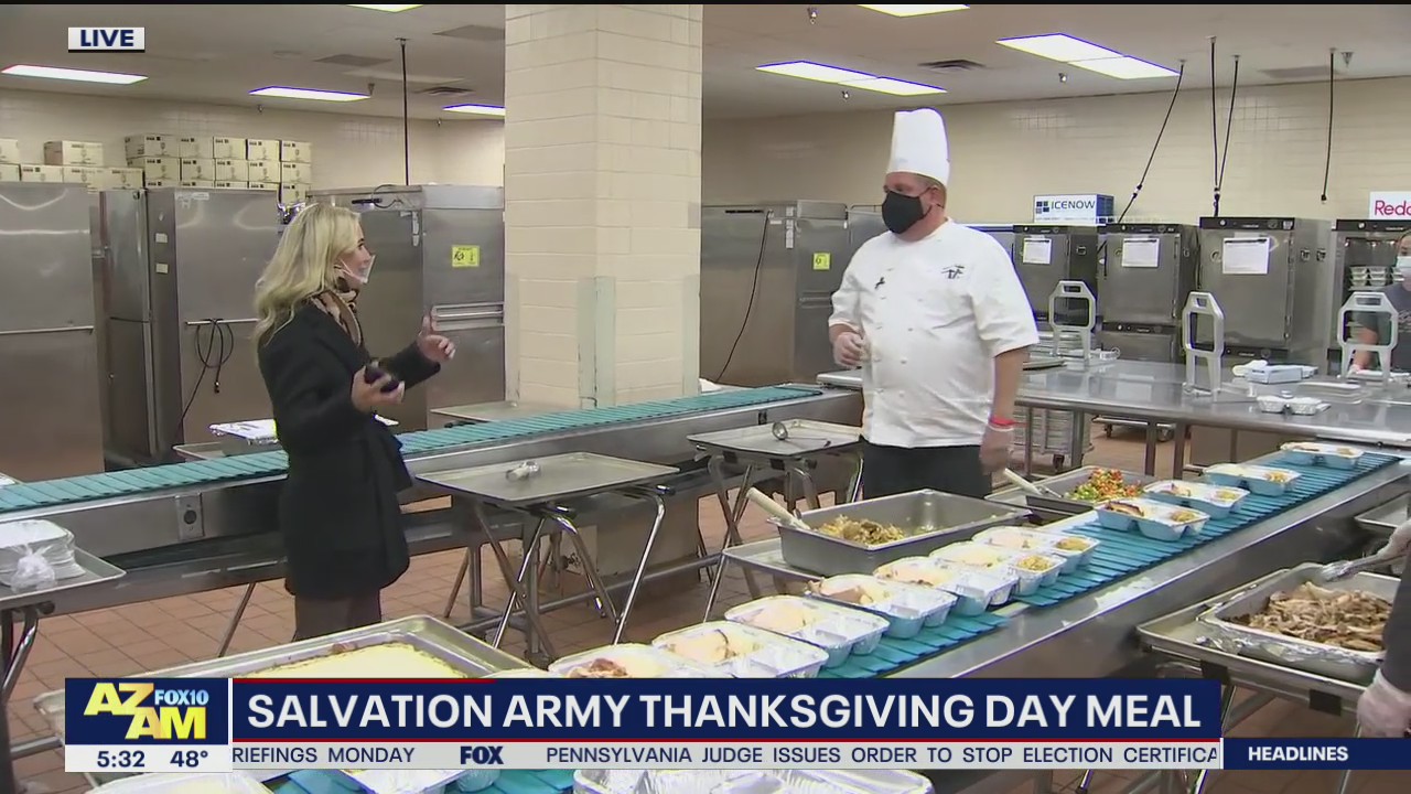 Preparations underway for Thanksgiving with the Salvation Army
