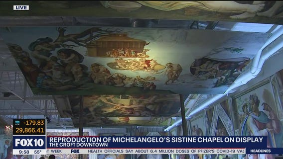 How to view Michaelangelo's Sistine Chapel art in downtown Phoenix