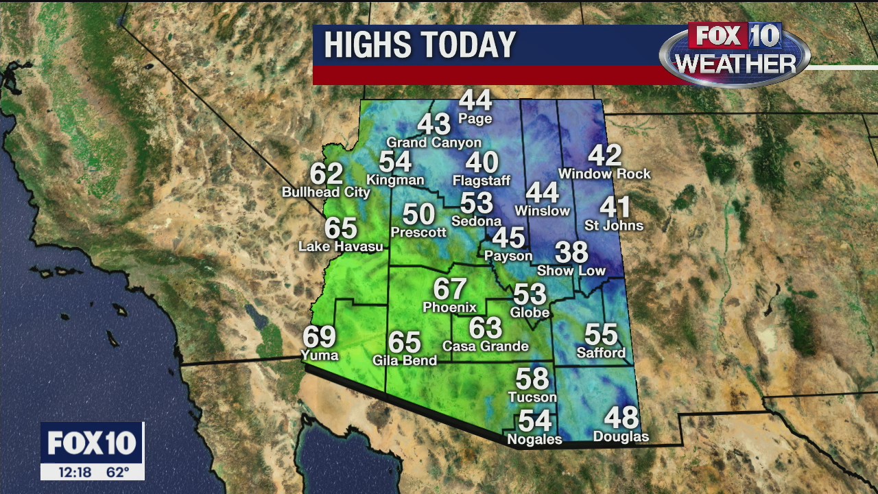 Noon Weather Forecast - 12/3/20
