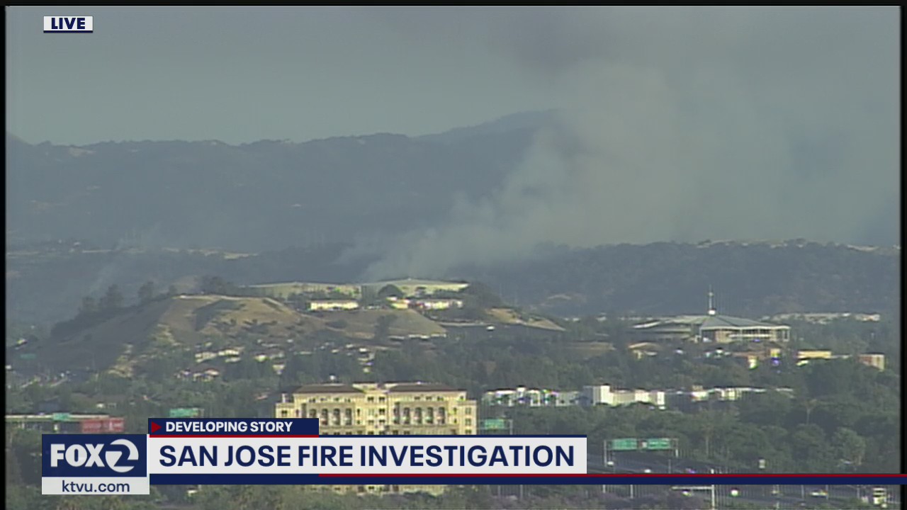 Suspected arsonist arrested for setting 6 separate San Jose fires Thursday