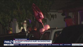 At least 4 people shot in Vallejo, possibly at children's birthday party