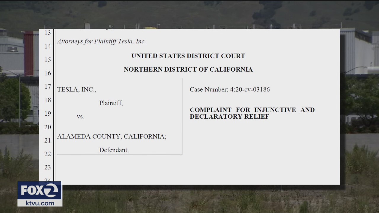 Elon Musk threatens to move Tesla out of California, files lawsuit against Alameda County
