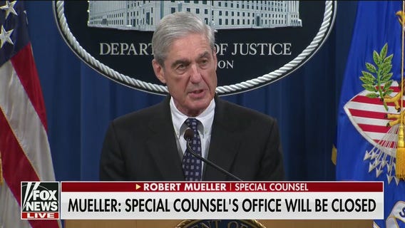 Special counsel Robert Mueller resigns, returning to private life