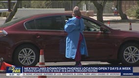 Rapid COVID-19 walk-in, drive-thru testing available in Downtown Phoenix