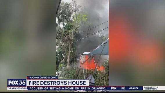 Pregnant woman escapes house fire