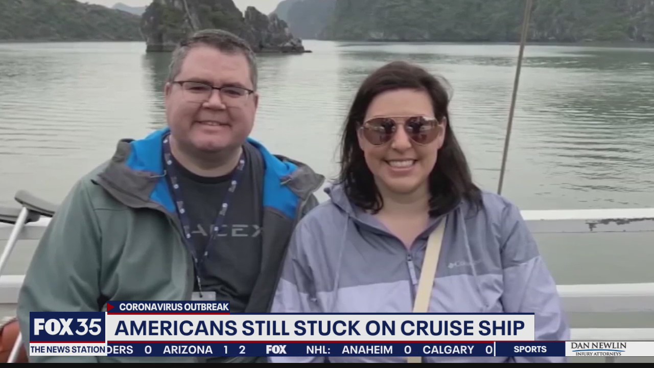 Americans still stuck on cruise ship
