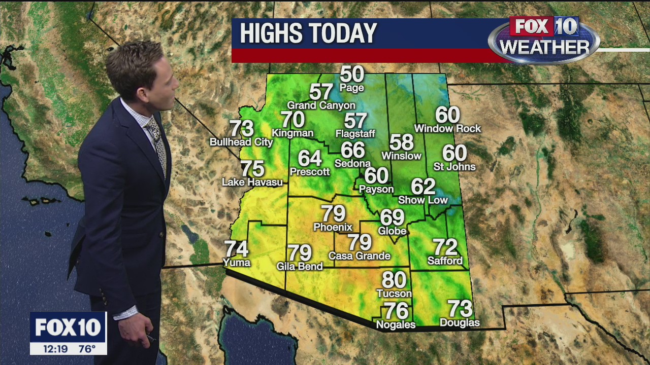 Noon Weather Forecast - 12/9/20
