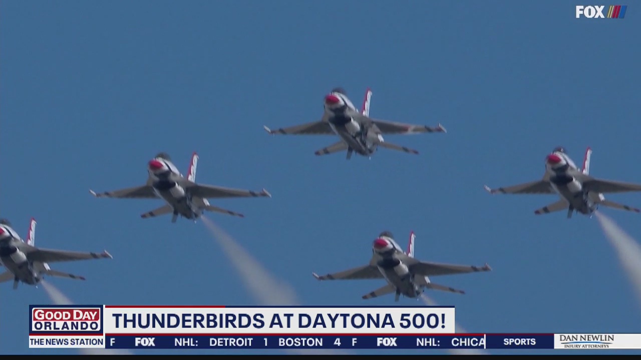 Thunderbirds at Daytona 500