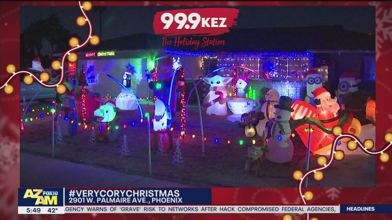 Very Cory Christmas: Lewis Family lights in Phoenix
