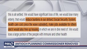 Antioch city council votes to remove planning commissioner