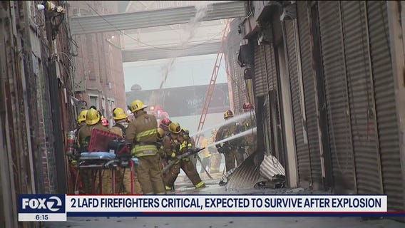 2 LAFD firefighters in critical condition, expected to survive after explosion