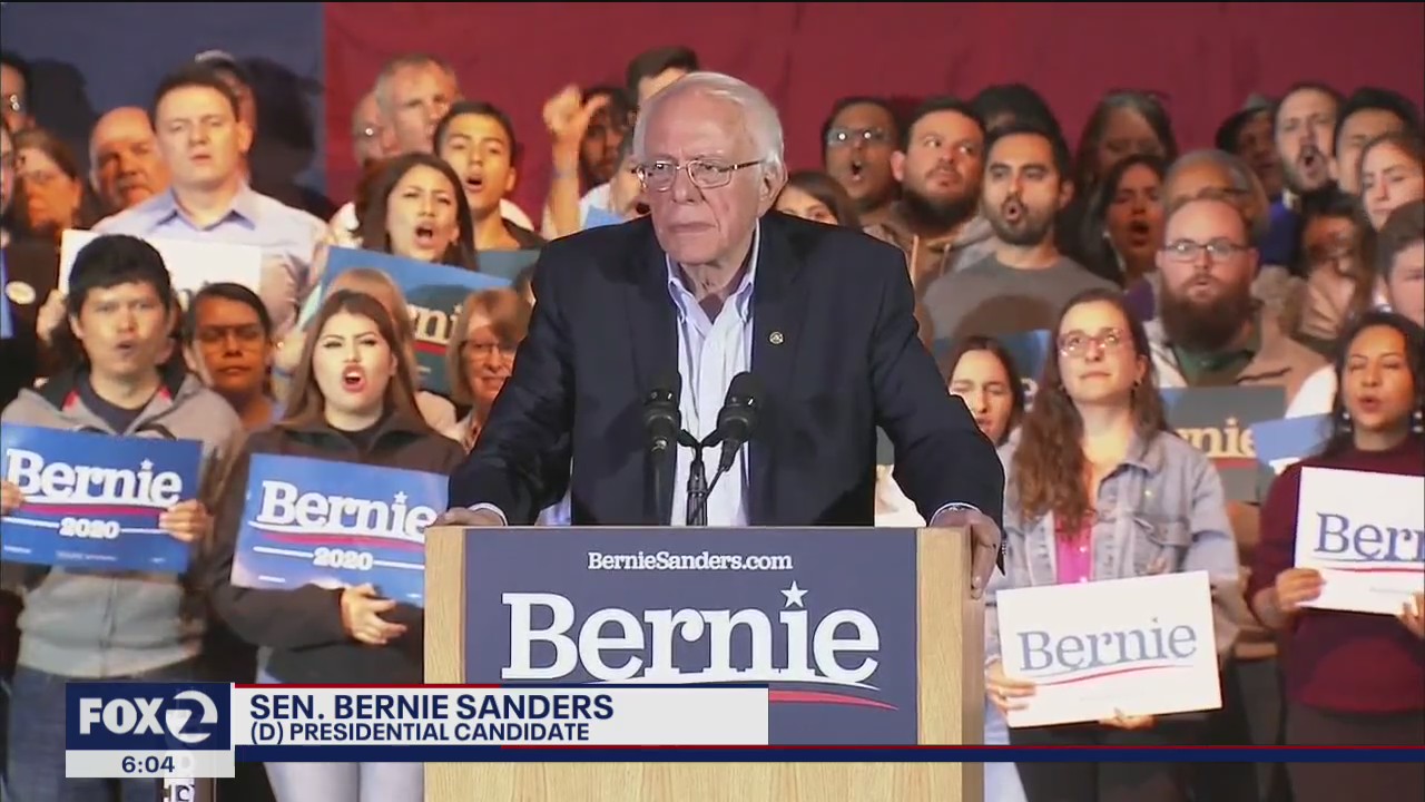 Sanders wins Nevada, speaks at Texas rally