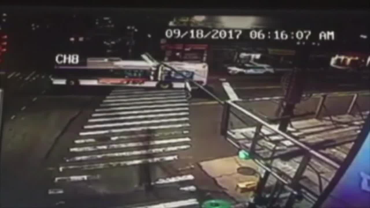 VIDEO: Buses collide in Queens
