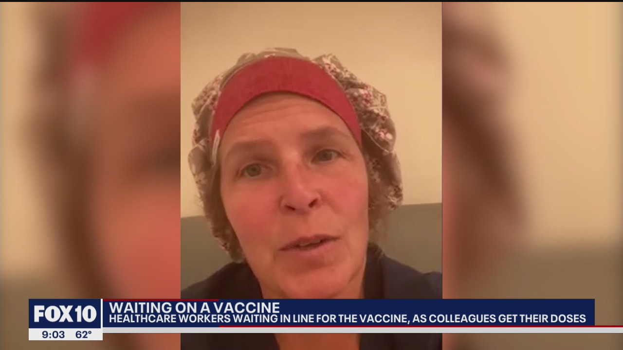 Travel nurse grows frustrated waiting for vaccine in Arizona