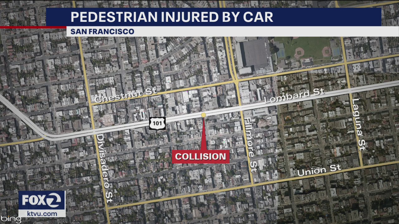 Pedestrian seriously injured in San Francisco collision