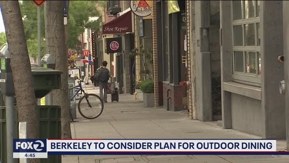 Berkeley proposing outdoor dining on city streets, parks