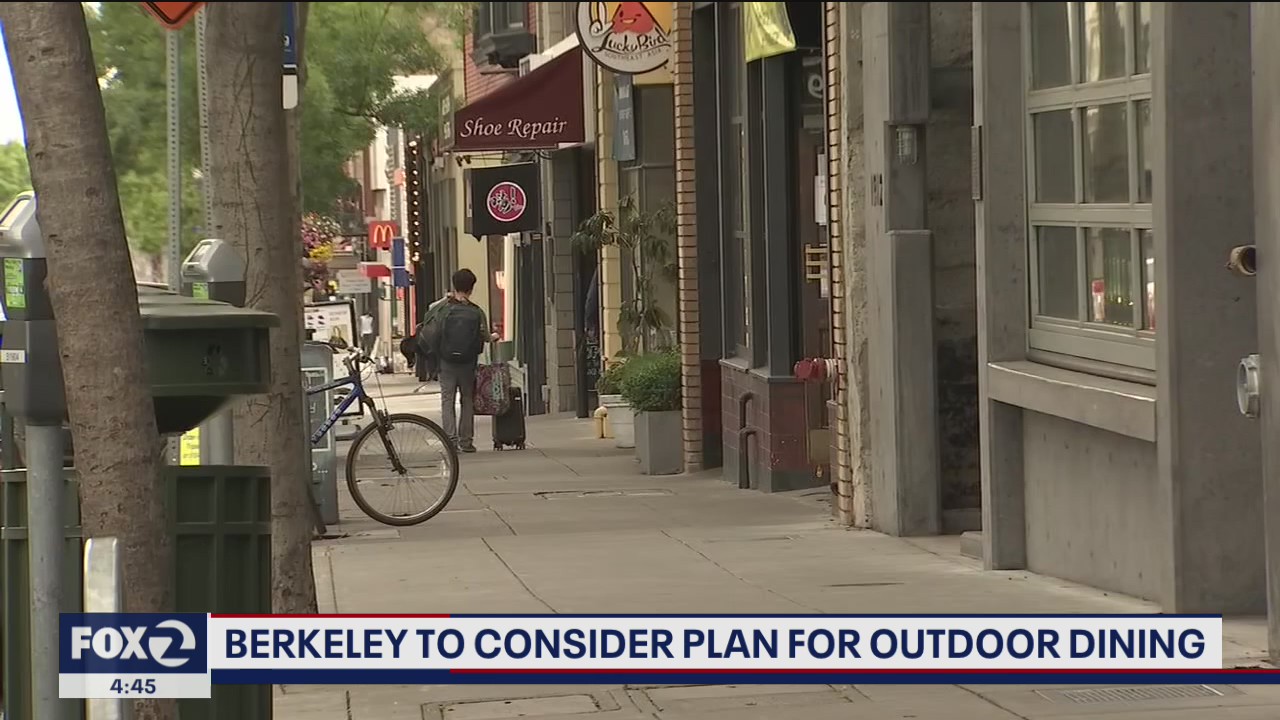 Berkeley proposing outdoor dining on city streets, parks