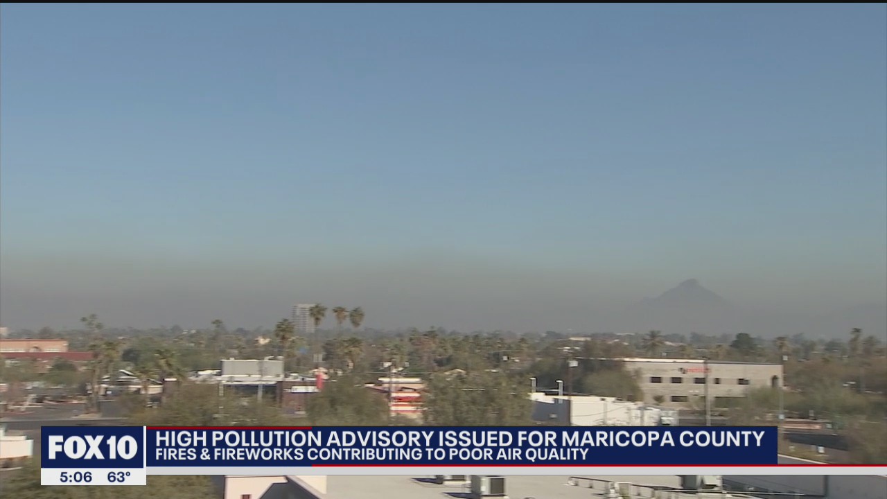 High Pollution Advisory issued for Maricopa County | FOX 10 Phoenix