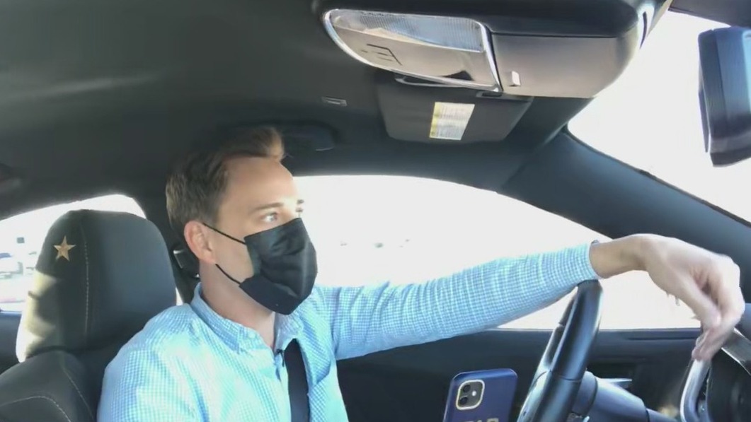 Putting texting while driving to the test