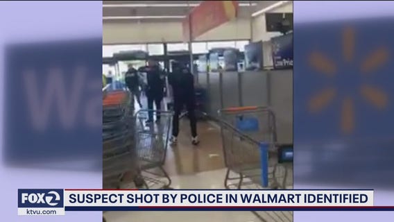 Suspect shot by police in Walmart identified