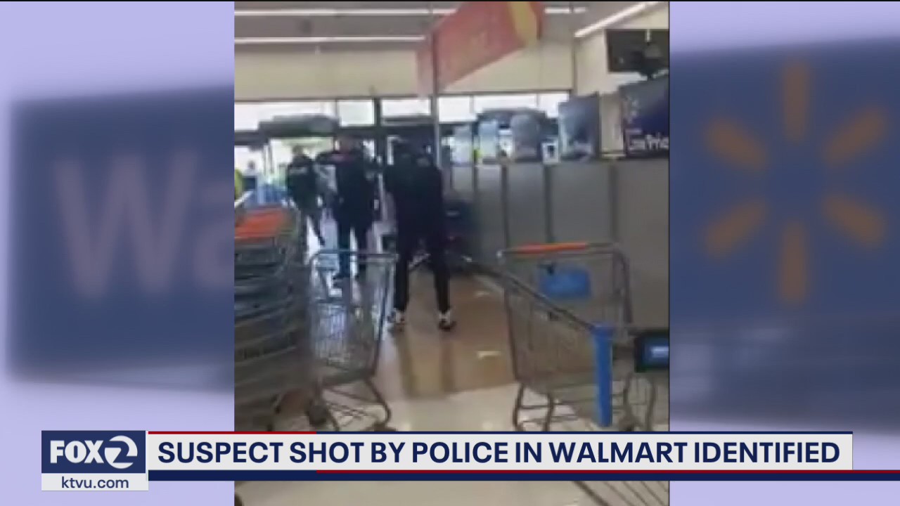 Suspect shot by police in Walmart identified