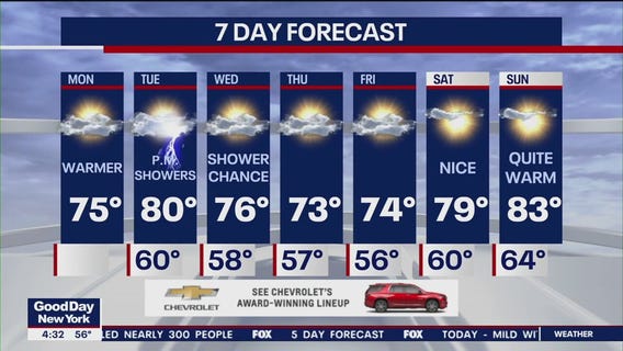 NYC weather forecast