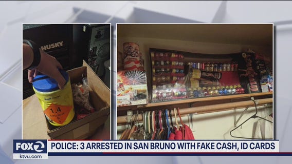 3 men arrested in San Bruno