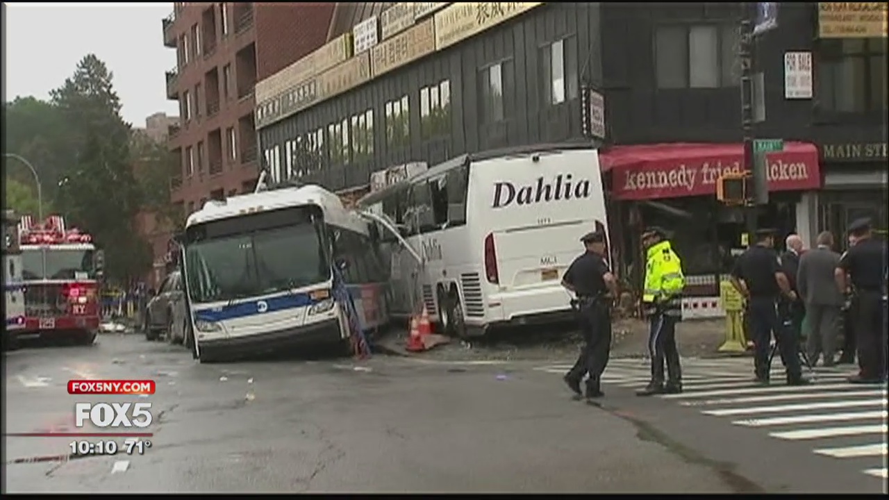 Queens bus crash probe
