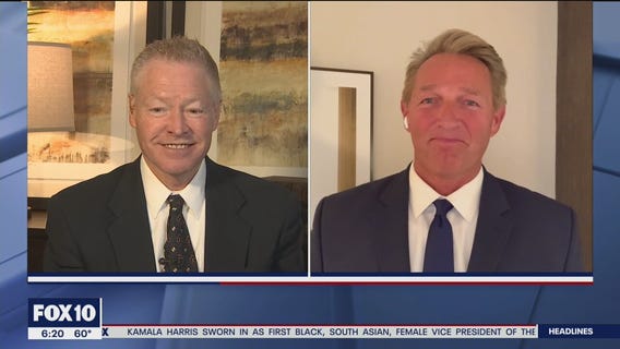 Former Arizona Senator Jeff Flake speaks on Joe Biden's inauguration