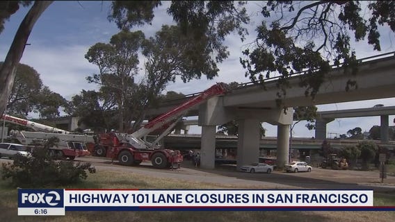 Caltrans to get back to work on Highway 101 in San Francisco