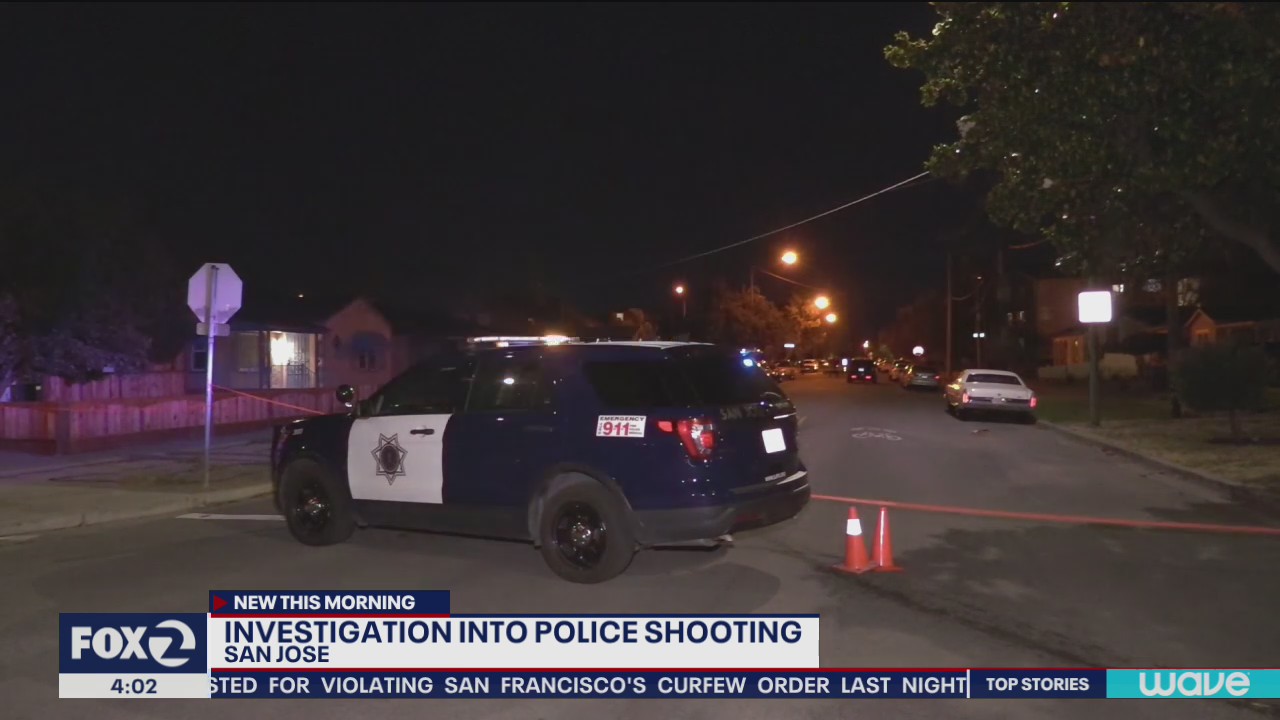 Investigation underway in San Jose Police shooting
