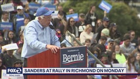 Sanders rally Monday in Richmond