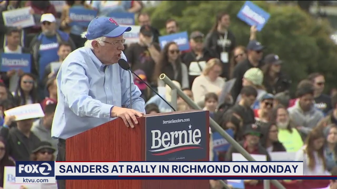Sanders rally Monday in Richmond