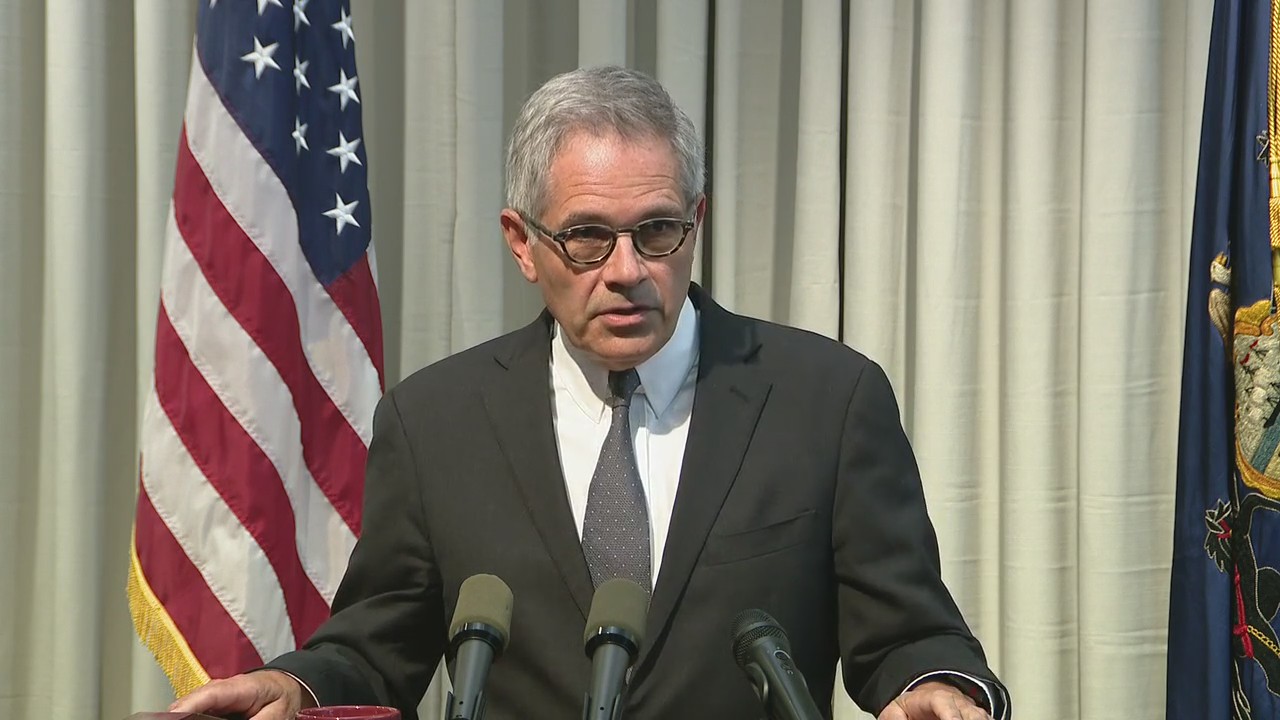 Philadelphia DA Larry Krasner speaks after Meek Mill?s charges dropped