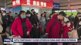 Apple temporarily closes Chinese stores amid coronavirus outbreak
