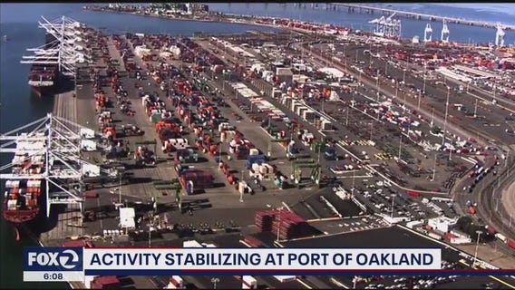 Activity at Port of Oakland stabilizing amid COVID-19 pandemic