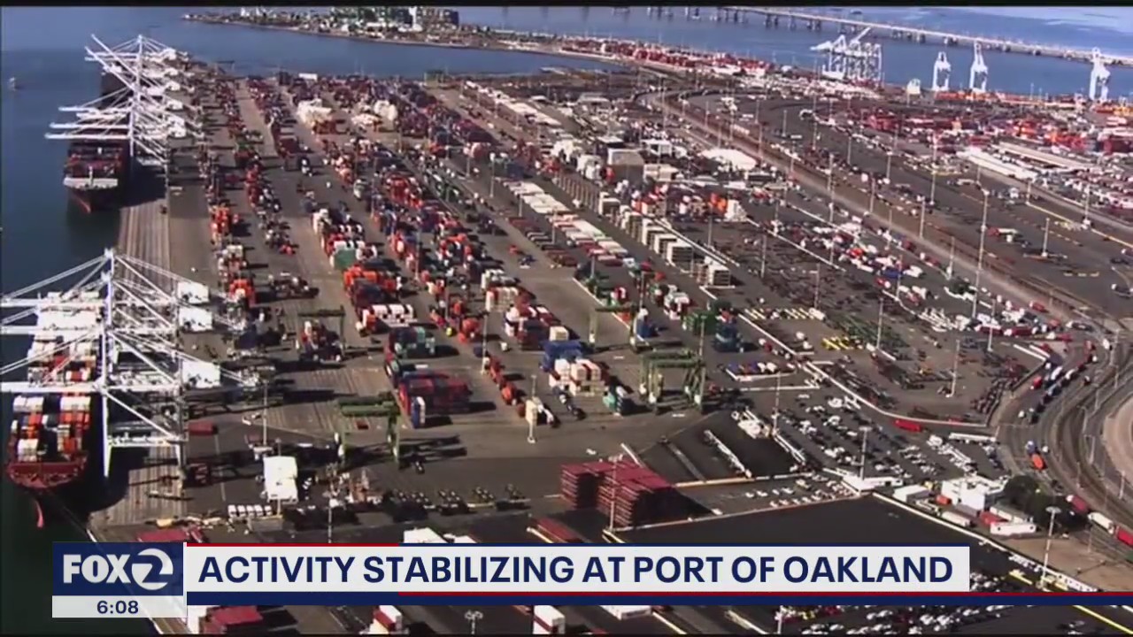 Activity at Port of Oakland stabilizing amid COVID-19 pandemic
