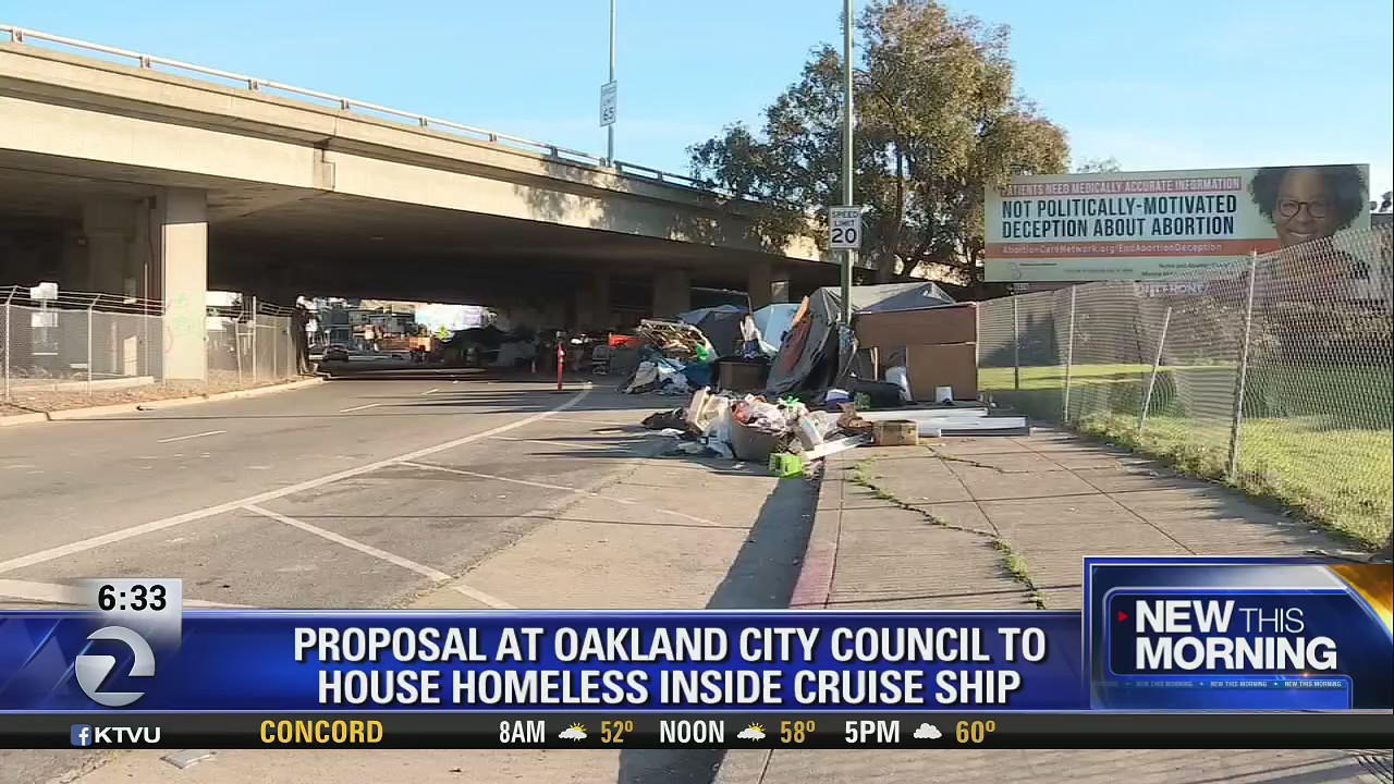 Proposal to house homeless on a cruise ship