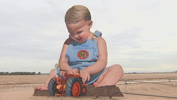 Giant baby billboard returns to Goodyear