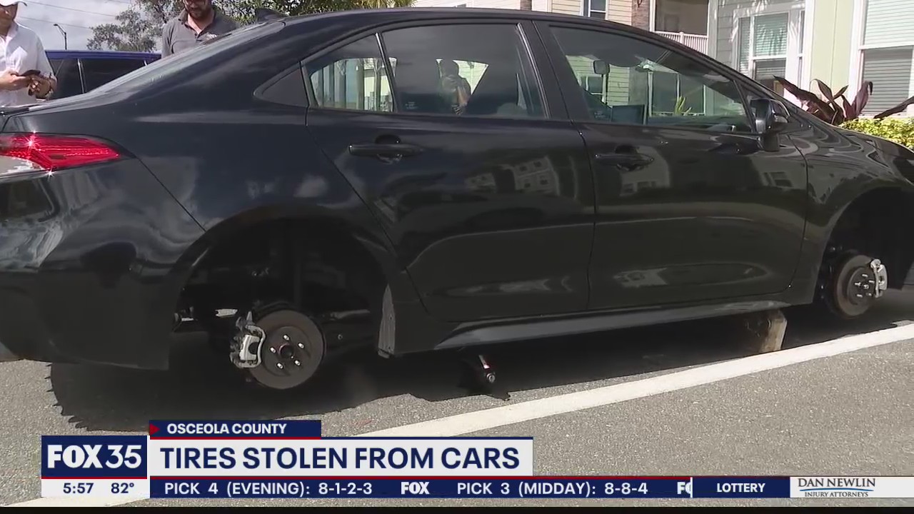Tires stolen from cars in Osceola County
